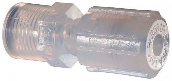 NewAge Industries - 1/4" Tube OD, PFA PTFE Plastic Compression Tube Female Connector - 1/4 NPT Pipe, 500°F Max, 1/4 Thread - Exact Tooling