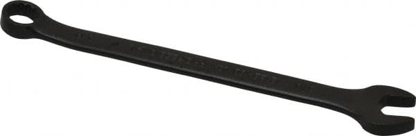 Proto - 3/8" 12 Point Combination Wrench - 15° Offset Angle, 6-1/4" OAL, Steel, Black Finish - Exact Tooling