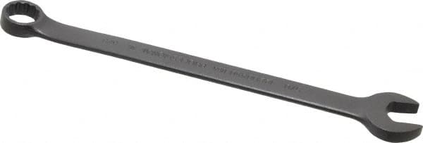 Proto - 5/8" 12 Point Combination Wrench - 15° Offset Angle, 9-13/32" OAL, Steel, Black Finish - Exact Tooling