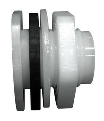 Green Leaf - 1/2 Nylon Threaded Tube Bulkhead Fitting - 0.753" ID, 75 Max Working psi - Exact Tooling