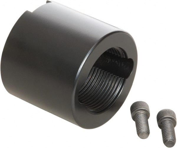 Enerpac - 1-1/4 - 11-1/2 Thread, Hydraulic Cylinder Base Attachment - 2-9/16" Diam, 5 Ton Capacity, 2-1/4" OAL - Exact Tooling