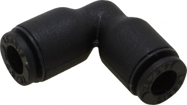 Legris - 5/32" Outside Diam, Nylon Push-to-Connect Tube Union Elbow - 290 Max psi - Exact Tooling
