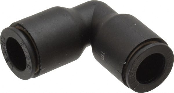 Legris - 5/16" Outside Diam, Nylon Push-to-Connect Tube Union Elbow - 290 Max psi - Exact Tooling