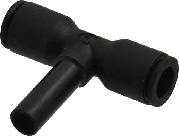 Legris - 5/16" Outside Diam, Nylon Push-to-Connect Tube Plug-In Tee - 290 Max psi, 8mm Stem Diam - Exact Tooling