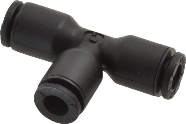 Legris - 5/32" Outside Diam, Nylon Push-to-Connect Tube Union Tee - 290 Max psi - Exact Tooling