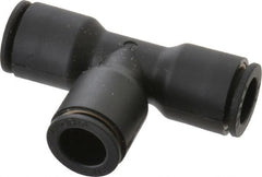 Legris - 3/8" Outside Diam, Nylon Push-to-Connect Tube Union Tee - 290 Max psi - Exact Tooling