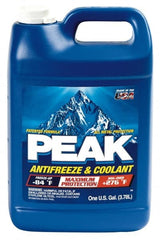 Peak - 1 Gal Antifreeze & Coolant - Ethylene Glycol & Conventional Inhibitors Composition - Exact Tooling
