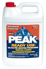 Peak - 1 Gal Conventional Premixed Antifreeze & Coolant - Ethylene Glycol & De-Ionized Water Composition - Exact Tooling