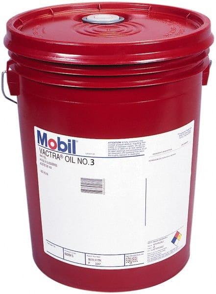 Mobil - 5 Gal Pail, Mineral Way Oil - ISO Grade 150, SAE Grade 15 - Exact Tooling