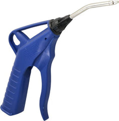 CEJN - 232 Max psi Bent Removable Star-Tip Safety Extension Tube Pistol Grip Blow Gun - 1/4 NPT, 4" Tube Length, Polyacetate - Exact Tooling