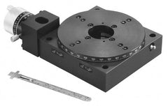 Parker - Rotary Positioning Stages Style: Worm Gear Drive Heavy Load Stage Thread Size: M6 - Exact Tooling