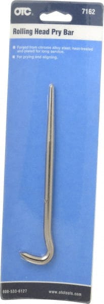 OTC - 6" Long, Steel Pry Bar - Automotive Hand Tool - Exact Tooling