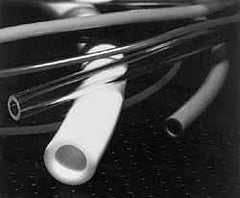 Value Collection - 7/16" ID x 9/16" OD, 1/16" Wall Thickness, Cut to Length (50' Standard Length) PTFE Tube - Natural White, 60 Hardness - Exact Tooling