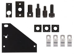 Newall - DRO Brackets & Mounting Hardware Accessory Type: Bracket Kit For Use With: NMS300 DRO; NMS800 DRO; Microsyn Encoder - Exact Tooling