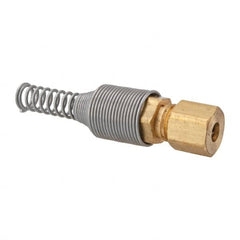 Coilhose Pneumatics - 1/8" ID Hose Rigid - Nylon, 1/4" Thread - Exact Tooling