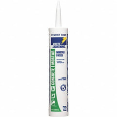 White Lightning - Drywall & Hard Surface Compounds Type: Brick/Mortar Repair Color: Gray - Exact Tooling