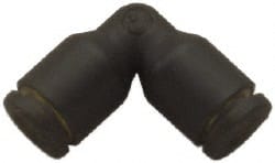 Legris - 1/2" Outside Diam, Nylon Push-to-Connect Tube Union Elbow - 290 Max psi - Exact Tooling
