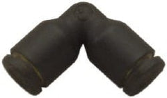 Legris - 1/2" Outside Diam, Nylon Push-to-Connect Tube Union Elbow - 290 Max psi - Exact Tooling