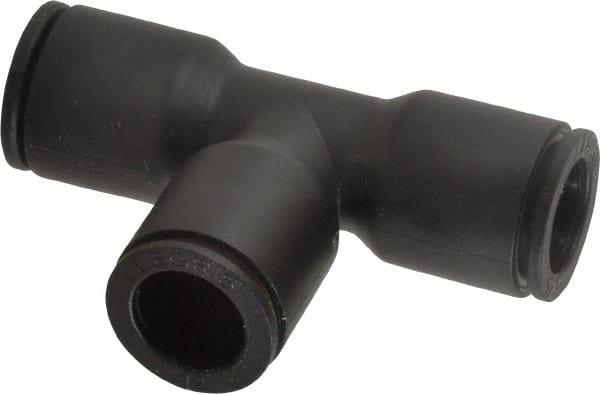 Legris - 12mm Outside Diam, Nylon Push-to-Connect Tube Union Tee - 290 Max psi - Exact Tooling
