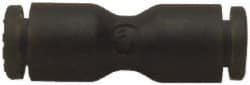 Legris - 1/2" Outside Diam, Nylon Push-to-Connect Tube Union - 290 Max psi - Exact Tooling