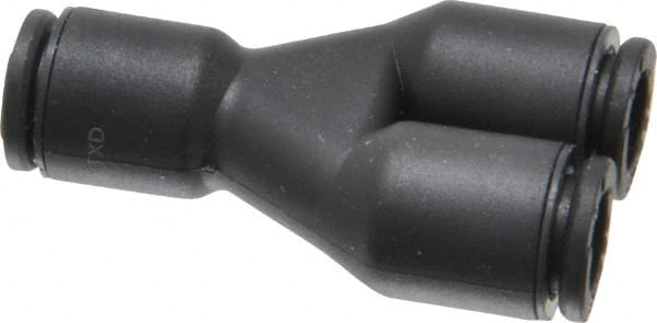 Legris - 6mm Outside Diam, Nylon Push-to-Connect Union Y - 290 Max psi - Exact Tooling