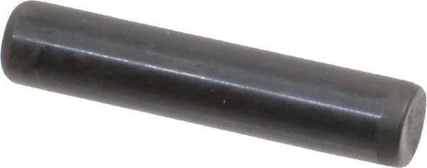Holo-Krome - 5/16" Diam x 1-1/2" Pin Length 4000 Alloy Steel Oversized Dowel Pin - Black Luster Finish, C 47-58 & C 60 (Surface) Hardness, 1 Beveled & 1 Rounded End - Exact Tooling