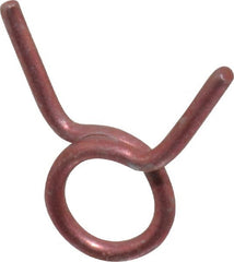 Rotor Clip - 3/4" Wide, Carbon Steel Single Wire Hose Clamp - Exact Tooling