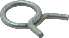 Rotor Clip - 1.06" Wide, Carbon Steel Single Wire Hose Clamp - Exact Tooling