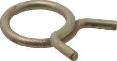Rotor Clip - 1.19" Wide, Carbon Steel Single Wire Hose Clamp - Exact Tooling
