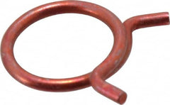 Rotor Clip - 1-3/4" Wide, Carbon Steel Single Wire Hose Clamp - Exact Tooling