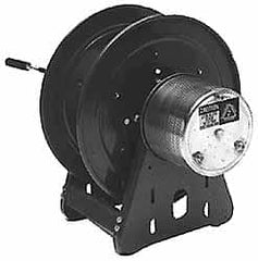 Reelcraft - #2 AWG x 500' Cable, 400 Amp, 90 VDC Welding Cable Reel - 20-1/4" Overall Height x 27" Overall Width x 19-3/8" Overall Depth, Cable Not Included - Exact Tooling