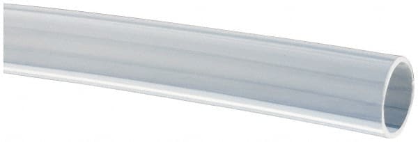Made in USA - 3/8" ID x 7/16" OD, 1/32" Wall Thickness, Cut to Length (50' Standard Length) PTFE Tube - Translucent, 56 Hardness - Exact Tooling