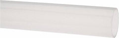 Made in USA - 7/8" ID x 31/32" OD, 3/64" Wall Thickness, Cut to Length (50' Standard Length) PTFE Tube - Translucent, 56 Hardness - Exact Tooling
