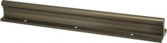 Pacific Bearing - 1/2" Shaft Diam, 1-1/2" Base Width, Ceramic Coated, Aluminum Shaft, Aluminum Rail, Round Shaft Assemblies - 0.17" Mounting Hole Diam, 12" Long - Exact Tooling
