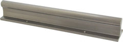 Pacific Bearing - 3/4" Shaft Diam, 1-3/4" Base Width, Ceramic Coated, Aluminum Shaft, Aluminum Rail, Round Shaft Assemblies - 0.221" Mounting Hole Diam, 12" Long - Exact Tooling