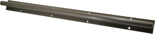 Pacific Bearing - 3/4" Shaft Diam, 1-3/4" Base Width, Ceramic Coated, Aluminum Shaft, Aluminum Rail, Round Shaft Assemblies - 0.221" Mounting Hole Diam, 24" Long - Exact Tooling