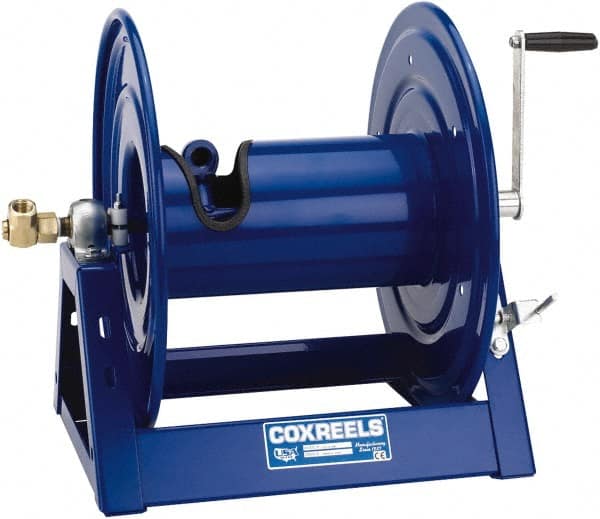 CoxReels - 50' Manual Hose Reel - 1,000 psi, Hose Not Included - Exact Tooling