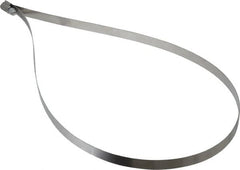 IDEAL TRIDON - SAE Size 176, 9-1/2 to 11-1/2" Diam, Stainless Steel Worm Drive Clamp - 1/2" Wide, Material Grade 201, Series 611 - Exact Tooling