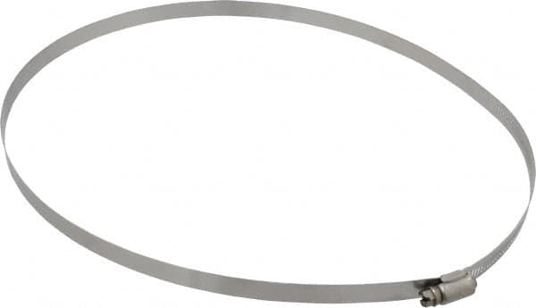 IDEAL TRIDON - SAE Size 176, 9-1/2 to 11-1/2" Diam, Stainless Steel Worm Drive Clamp - 1/2" Wide, Material Grade 201/305, Series 620 - Exact Tooling