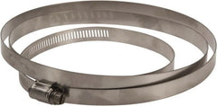 IDEAL TRIDON - SAE Size 270, 15-3/8 to 17-3/8" Diam, Stainless Steel Worm Drive Clamp - 1/2" Wide, Material Grade 201/305, Series 620 - Exact Tooling