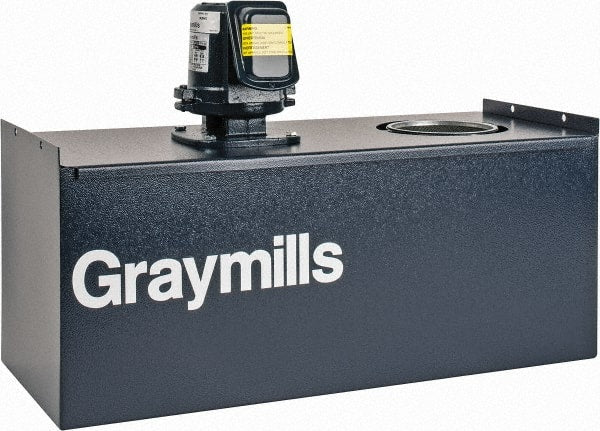 Graymills - 10 Gallon Tank Capacity, Coolant Pump/Motor - 24" Tank Length x 9-3/4" Tank Width x 16" Tank Height - Exact Tooling