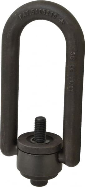 American Drill Bushing - 2,500 Lbs. Load Capacity, 3-1/2 Inch Wide x 6.87 Inch High x 4.12 Inch Opening, Extra Duty Center Pull Hoist Ring - Exact Tooling