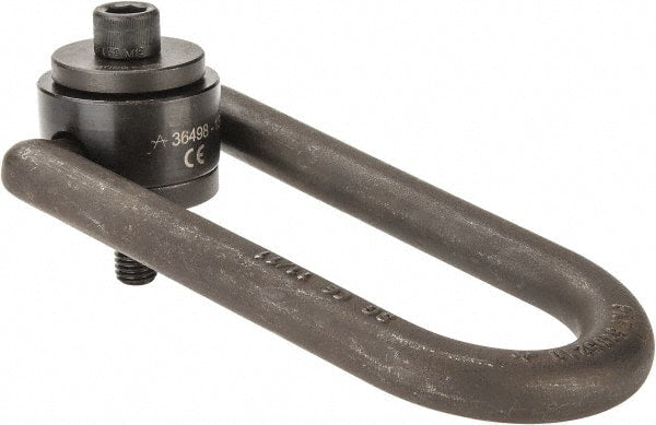 American Drill Bushing - 1,050 kgs. Load Capacity, 88.9 mm Wide x 174.6 mm High x 104.7 mm Opening, Extra Duty Center Pull Hoist Ring - Exact Tooling