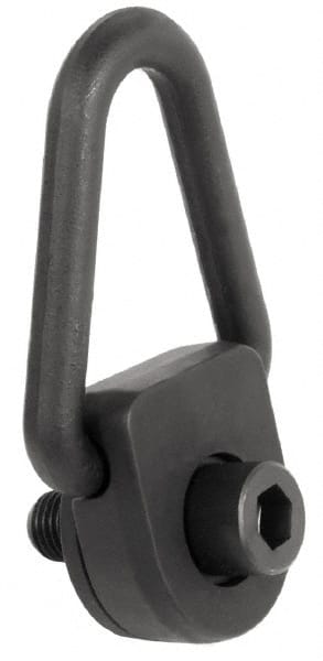 American Drill Bushing - 3,000 kg. Load Limit, Side Pull Hoist Ring - M20x2.5 Thread Size, 1-3/4 Inch Diameter Ring - Exact Tooling
