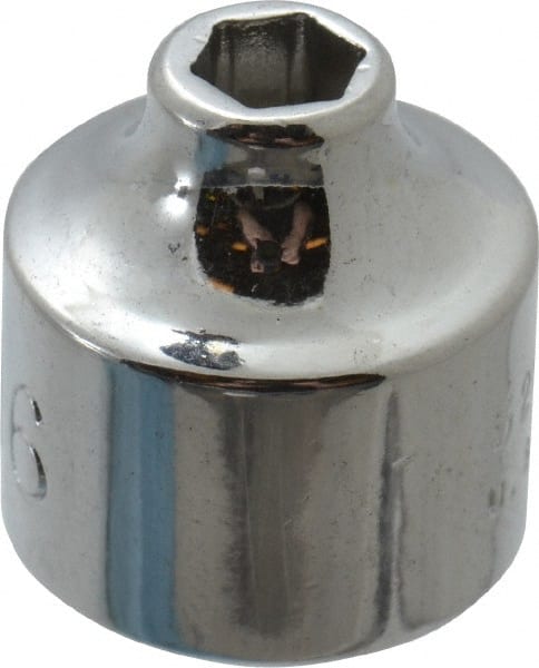Proto - 3/16", 3/8" Drive, Standard Hand Socket - 6 Points, 3/4" OAL, Chrome Finish - Exact Tooling