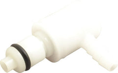 CPC Colder Products - 1/8" Nominal Flow, 1/8" ID, Male, Elbow Hose Barb-Male Plug - 120 Max psi, -40 to 180°F, Acetal Coupling, Buna-N O-Ring - Exact Tooling