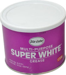 CRC - 14 oz Can Lithium General Purpose Grease - White, 300°F Max Temp, NLGIG 1-1/2, - Exact Tooling