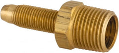 Dixon Valve & Coupling - 3/8 NPTF, Reusable Hose Male Stem - 1/4" Hose ID - Exact Tooling