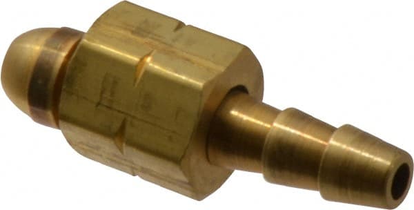 Dixon Valve & Coupling - 3/8" Left Hand Thread, Welding Hose Coupling for Acetylene Line - 3/16" ID - Exact Tooling