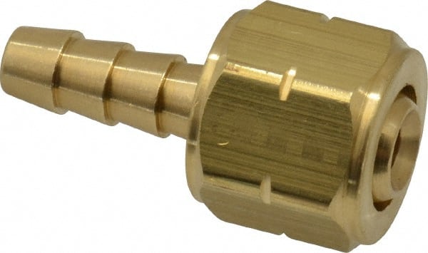 Dixon Valve & Coupling - 9/16" Left Hand Thread, Welding Hose Coupling for Acetylene Line - 1/4" ID - Exact Tooling